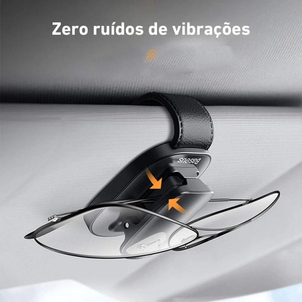 Clip para Óculos SunLock - Proteção e Praticidade no Quebra-Sol