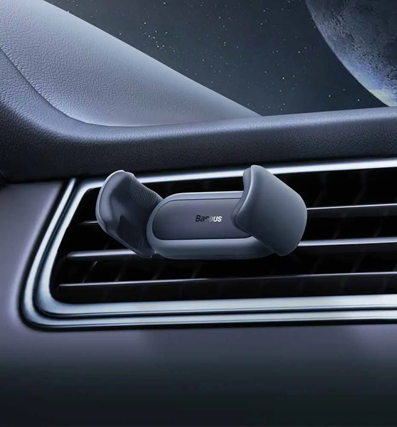 Suporte Veicular Baseus Gravity Fit - Fixação Dupla, Design Minimalista e Compacto